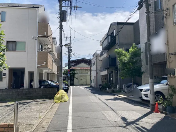 前面道路