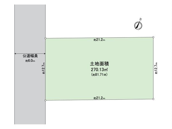 船橋市習志野台2丁目 土地 区画図 船橋市習志野台2丁目 土地 区画図