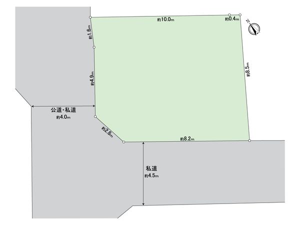 船橋市咲が丘1丁目 土地 区画図 船橋市咲が丘1丁目 土地 区画図