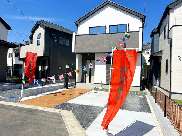 船橋市松が丘1丁目 新築戸建 5号棟 外観 船橋市松が丘1丁目 新築戸建 5号棟 外観