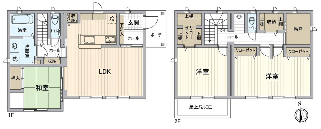 八千代市緑が丘西1丁目 戸建 間取図(平面図) 八千代市緑が丘西1丁目 戸建 間取図(平面図)