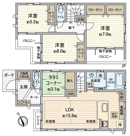 間取図(平面図)