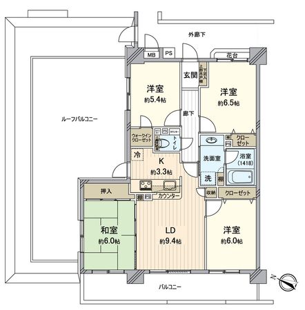 間取図(平面図)