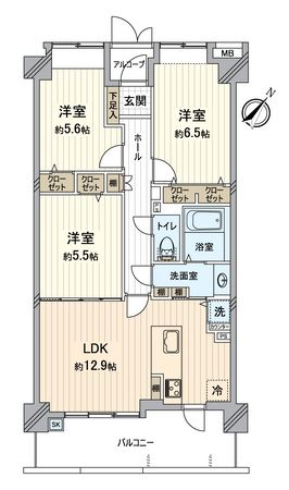 間取図(平面図)