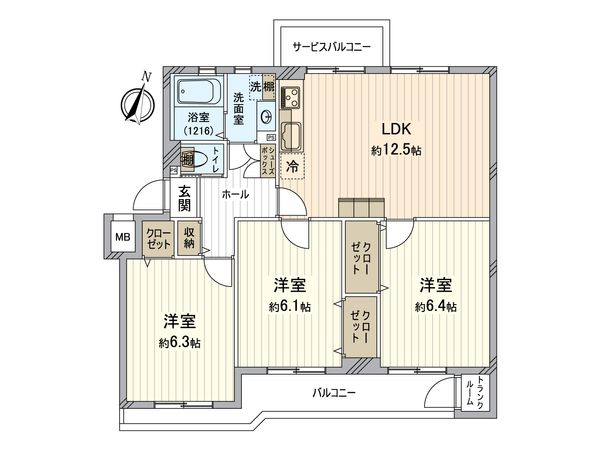 間取図(平面図)