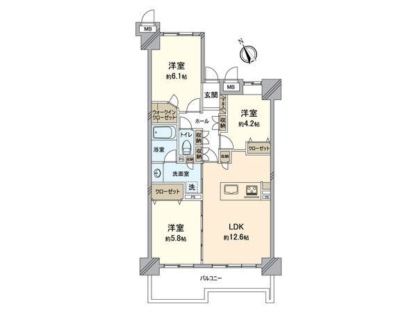 間取図(平面図)
