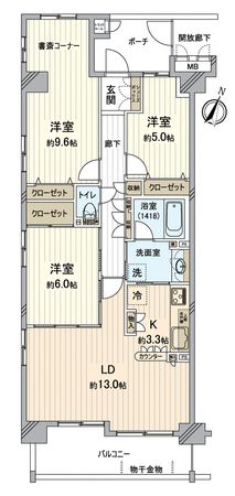 アストラル北習志野 間取図(平面図) アストラル北習志野 間取図(平面図)