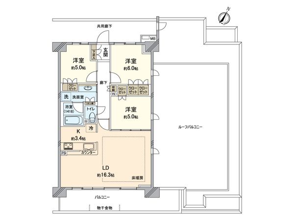 間取図(平面図)