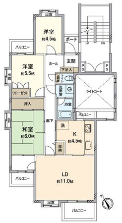 間取図(平面図)