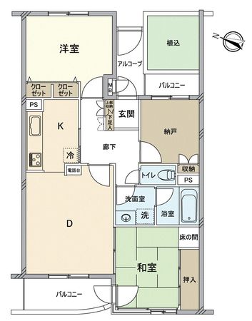 間取図(平面図)