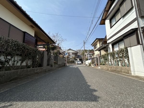 長沼町 土地 前面道路含む外観 長沼町 土地 前面道路含む外観