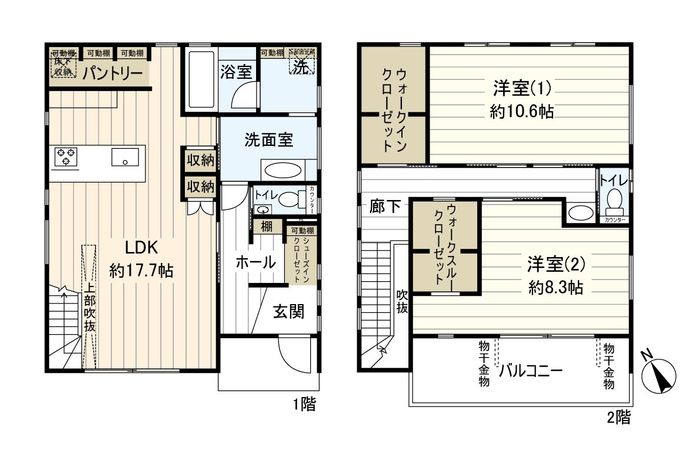 武石町1丁目 戸建 間取図(平面図) 武石町1丁目 戸建 間取図(平面図)