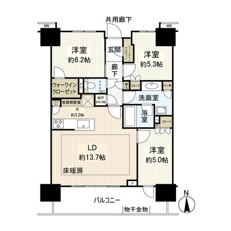 間取図(平面図)