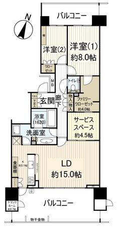 間取図(平面図)