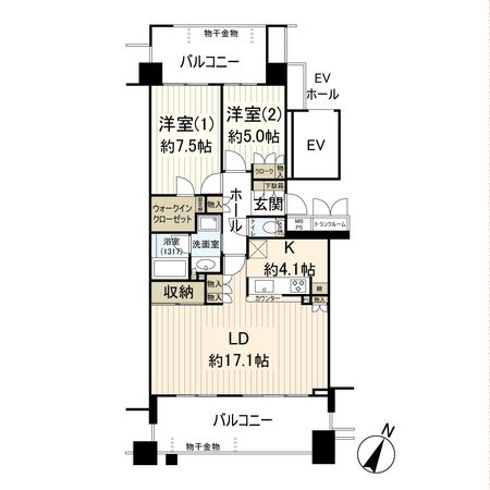 間取図(平面図)
