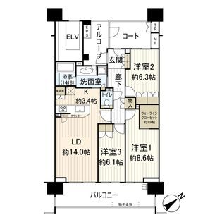 間取図(平面図)
