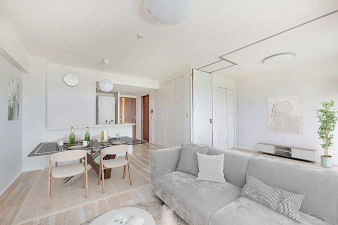 ザ・レジデンス検見川浜ガーデンズ リビング リビング