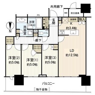間取図(平面図)