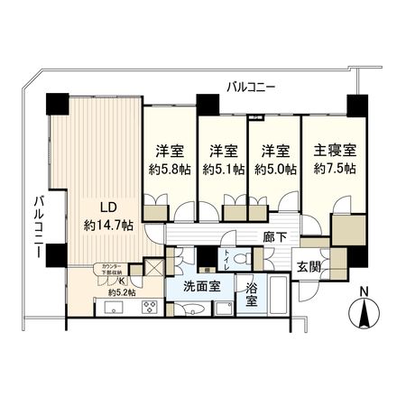 間取図(平面図)