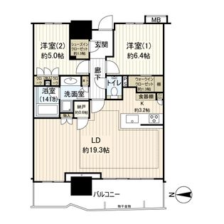 間取図(平面図)