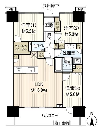 幕張ベイパーク ミッドスクエアタワー 間取図(平面図) 幕張ベイパーク ミッドスクエアタワー 間取図(平面図)