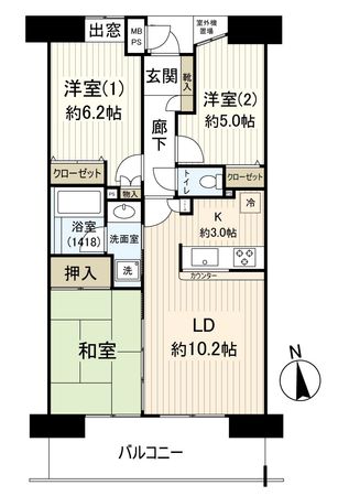 間取図(平面図)