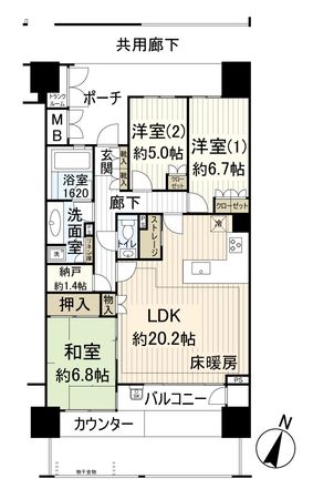 間取図(平面図)