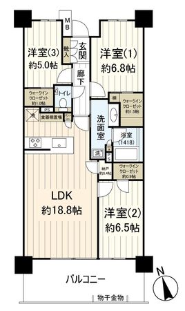 幕張ベイパーク クロスタワー&レジデンス 間取図(平面図) 幕張ベイパーク クロスタワー&レジデンス 間取図(平面図)