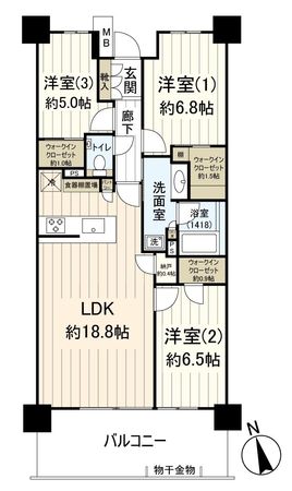 幕張ベイパーク クロスタワー&レジデンス 間取図(平面図) 幕張ベイパーク クロスタワー&レジデンス 間取図(平面図)