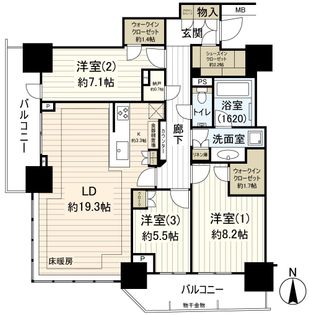 間取図(平面図)