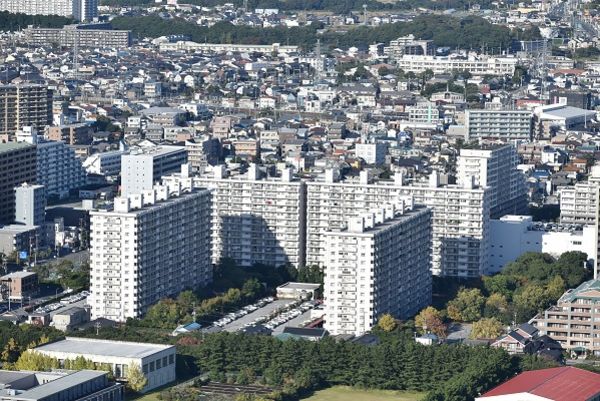 幕張ファミールハイツ3号棟 航空写真 幕張ファミールハイツ3号棟 航空写真