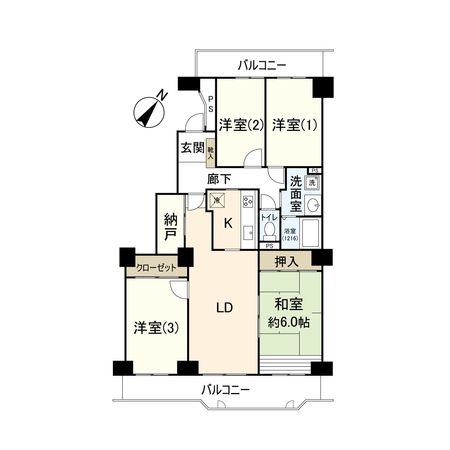 間取図(平面図)