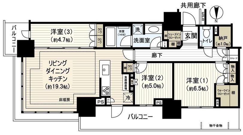間取図(平面図)