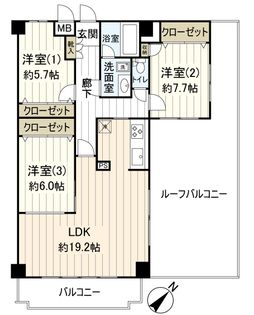 間取図(平面図)