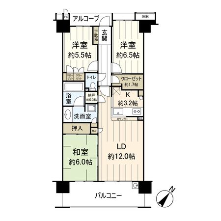 間取図(平面図)