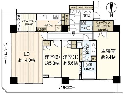 間取図(平面図)