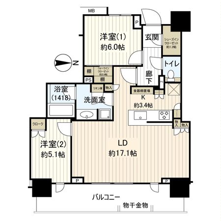 間取図(平面図)