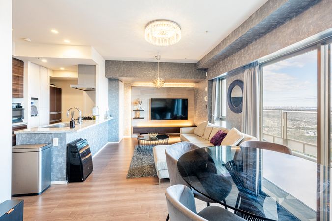 幕張ベイパーク クロスタワー&レジデンス リビング