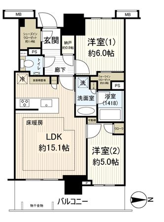 間取図(平面図)