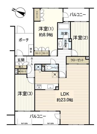 間取図(平面図)