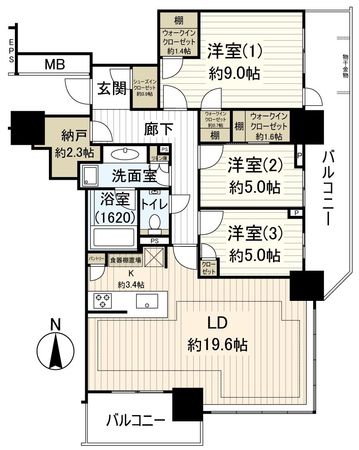 間取図(平面図)