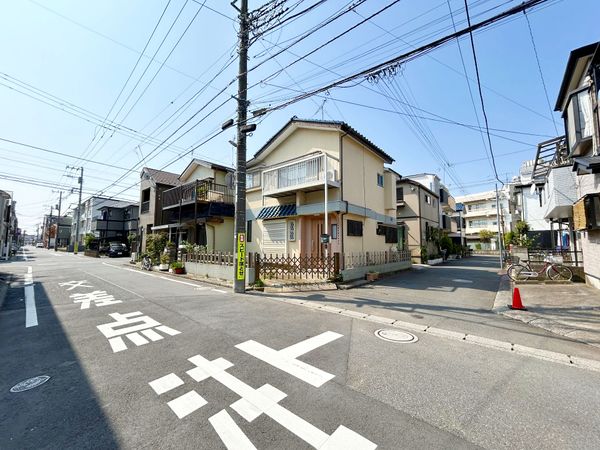 欠真間1丁目 土地 前面道路含む外観 欠真間1丁目 土地 前面道路含む外観