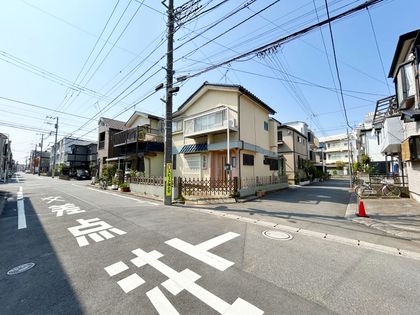 欠真間1丁目 土地 前面道路含む外観