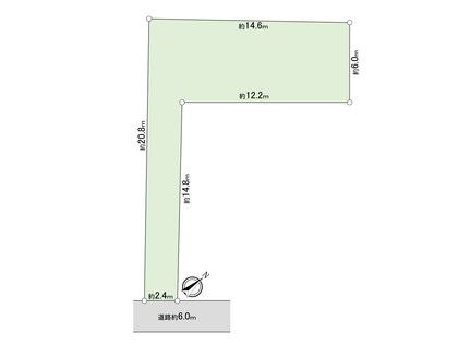 富浜3丁目 土地 区画図