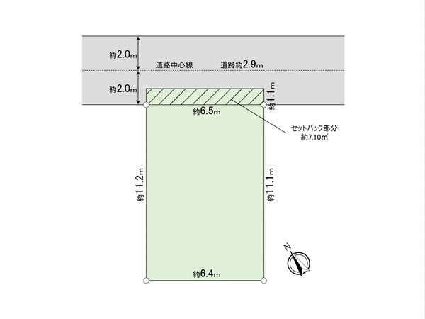 伊勢宿 土地 区画図