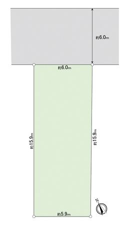 下新宿 土地 土地写真