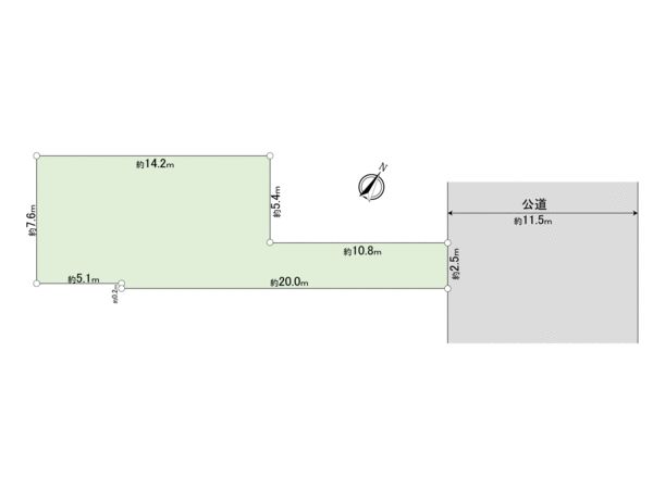市川市福栄一丁目 土地 区画図 市川市福栄一丁目 土地 区画図