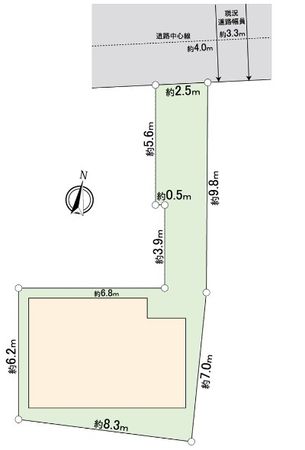 相之川1丁目 戸建 区画図