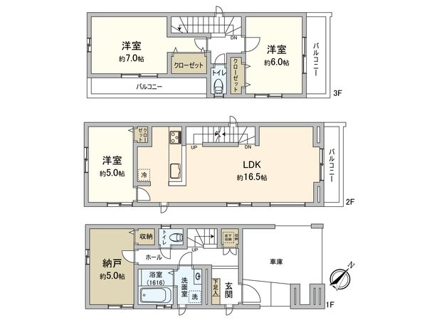 行徳駅前4丁目 新築戸建 間取図(平面図)