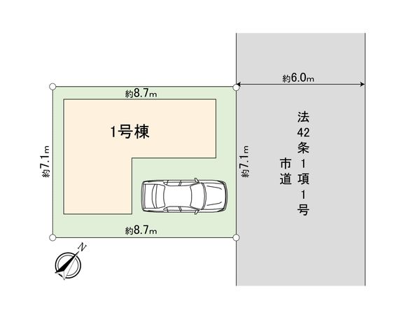 日之出新築戸建 区画図 日之出新築戸建 区画図